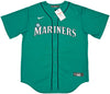 Seattle Mariners Ken Griffey Jr. Autographed Teal Nike Jersey Size L Beckett BAS Witness Stock #212481