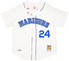 Seattle Mariners Ken Griffey Jr. Autographed White Authentic Mitchell & Ness 1989 Authentic Cooperstown Collection Jersey Size XL Beckett BAS Witness Stock #212476