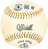 Ollie Brown Autographed Official Spalding Official Baseball San Francisco Giants, Philadelphia Phillies Vintage Signature Beckett BAS QR #BH040980