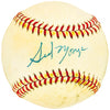 Sid Monge Autographed Official League Baseball Philadelphia Phillies, Cleveland Indians Beckett BAS QR #BH040987