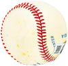 Paul Burris Autographed Official AL Baseball Milwaukee Braves Beckett BAS QR #BH039002