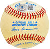 Don Gile Autographed Official AL Baseball Boston Red Sox Beckett BAS QR #BH039010