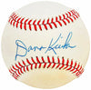 Dana Kiecker Autographed Official League Baseball Boston Red Sox Beckett BAS QR #BH039029