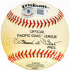 Marlan Coughtry Autographed Official Wilson PCL Baseball Boston Red Sox Beckett BAS QR #BH039049