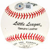 Bobby Thomson Autographed Official Little League Baseball New York Giants Beckett BAS QR #BH039073