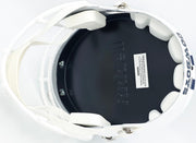 Roger Staubach Autographed Dallas Cowboys 2022 Alternate White Full Size Speed Replica Helmet Beckett BAS Witness Stock #238804
