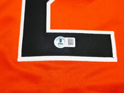 Baltimore Orioles Gunnar Henderson Autographed Orange Jersey Beckett BAS Witness Stock #238930