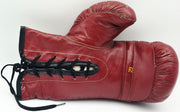 Muhammad Ali Autographed Red Everlast Boxing Glove "6-20-87" LH Beckett BAS & PSA/DNA #H47327