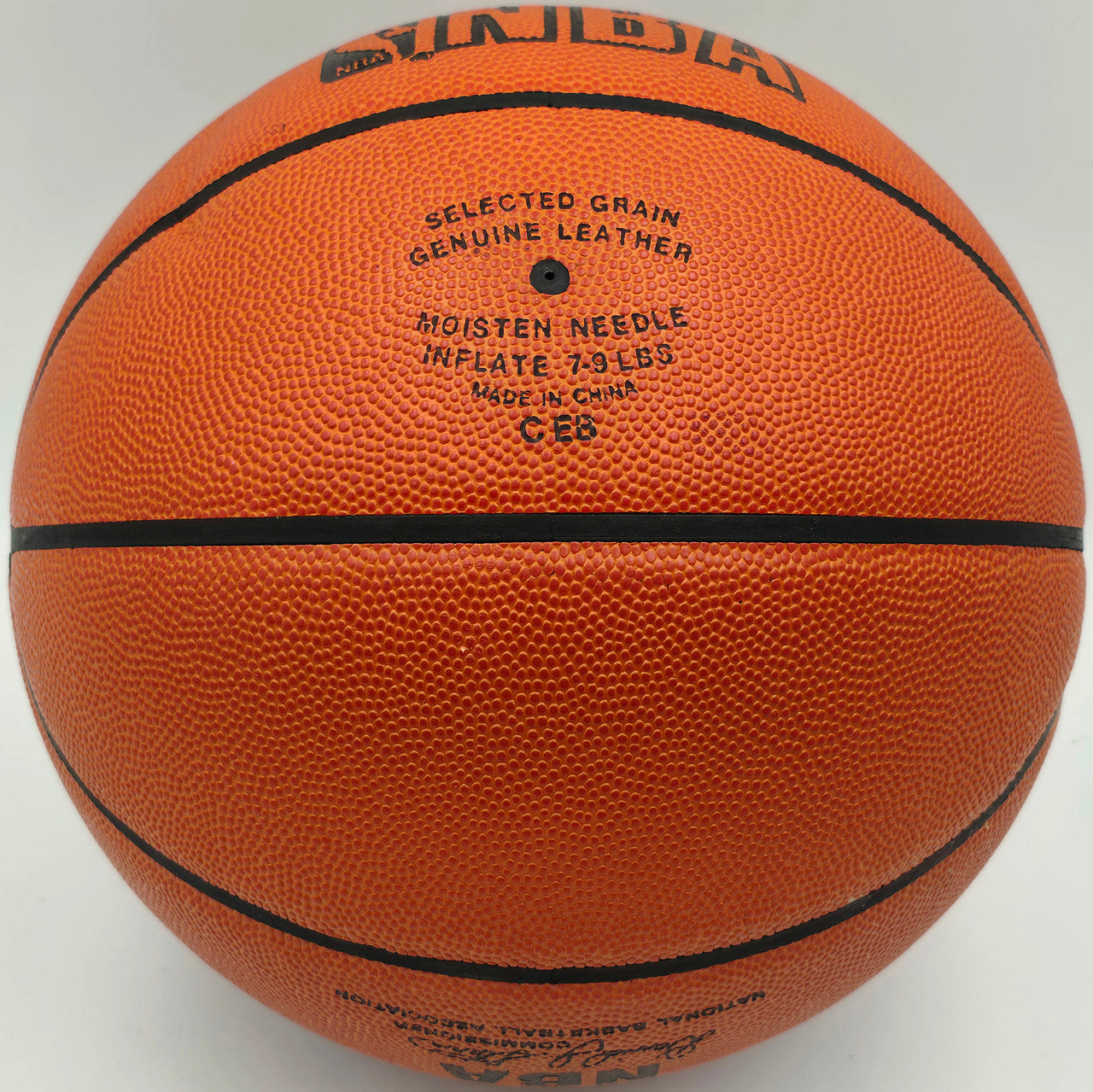 1976-77 Portland Trail Blazers Team Autographed Spalding NBA Game Basketball With 7 Signatures Including Bill Walton Beckett BAS #AE31354