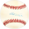 Bob Wiesler Autographed Official AL Baseball New York Yankees SKU #225937