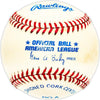 Bob Wiesler Autographed Official AL Baseball New York Yankees SKU #225937