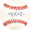 Matt Anderson Autographed Official AL Baseball Detroit Tigers SKU #225942