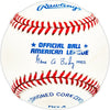 Mike Benjamin Autographed Official AL Baseball Boston Red Sox, San Francisco Giants SKU #225943