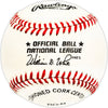 Kyle Abbott Autographed Official NL Baseball Philadelphia Phillies, Los Angeles Angels SKU #225994
