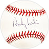 Andy Larkin Autographed Official NL Baseball Miami Marlins, Cincinnati Reds SKU #225997
