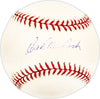 Cal McLish Autographed Official MLB Baseball Philadelphia Phillies, Los Angeles Dodgers SKU #226007
