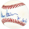 Adam Peterson Autographed Official NL Baseball San Diego Padres "91" SKU #226056