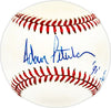 Adam Peterson Autographed Official NL Baseball San Diego Padres "91" SKU #226056