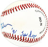 Adam Peterson Autographed Official NL Baseball San Diego Padres "91" SKU #226056