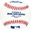 Jackie Brown Autographed Official MLB Baseball Washington Senators "70-71 Senators" SKU #226065