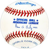 Mike Trombley Autographed Official AL Baseball Minnesota Twins SKU #226136