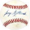 George Mitterwald Autographed Official AL Baseball Minnesota Twins, Chicago Cubs SKU #226209