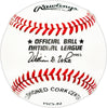 Scott Ruskin Autographed Official NL Baseball Reds, Expos SKU #226235
