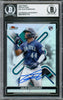 Julio Rodriguez Autographed 2022 Topps Finest Refractor Rookie Card #23 Seattle Mariners Beckett BAS #16707770