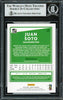 Juan Soto Autographed 2020 Donruss Holo Pink Variation Card #162 New York Mets Beckett BAS #16777344