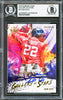 Juan Soto Autographed 2020 Diamond Kings Gallery of Stars Card #GOS9 New York Mets Beckett BAS #16704063