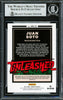 Juan Soto Autographed 2021 Donruss Unleashed Rapture Card #UNL14 New York Mets Beckett BAS #16704306
