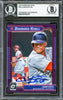 Juan Soto Autographed 2021 Donruss Optic Diamond Kings Card #20 New York Mets Beckett BAS #16704322
