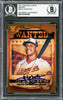 Juan Soto Autographed 2021 Topps Big League Wanted Card #WT15 New York Mets Beckett BAS #16704366