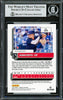 Juan Soto Autographed 2022 Donruss Variations Card #225 New York Mets Beckett BAS #16704850