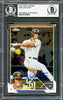 Juan Soto Autographed 2023 Topps Chrome Card #100 New York Mets Beckett BAS #16704983