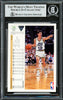 John Stockton Autographed 1991-92 Upper Deck Card #136 Utah Jazz Beckett BAS #16705041