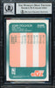 John Stockton Autographed 1988-89 Fleer Rookie Card #115 Utah Jazz Auto Grade Gem Mint 10 Beckett BAS #16703290