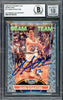 John Stockton Autographed 1992-93 Stadium Club Beam Team Card #11 Utah Jazz Auto Grade Gem Mint 10 Beckett BAS #16703535