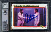 William Shatner Autographed 1979 Topps The Motion Picture Card #74 Star Trek Captain Kirk Auto Grade Gem Mint 10 Beckett BAS #16580438