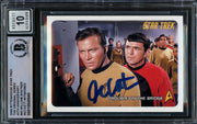 William Shatner Autographed 2006 Rittenhouse Card #45 Star Trek Captain Kirk Auto Grade Gem Mint 10 The Original Series 40th Anniversary Beckett BAS #16580840