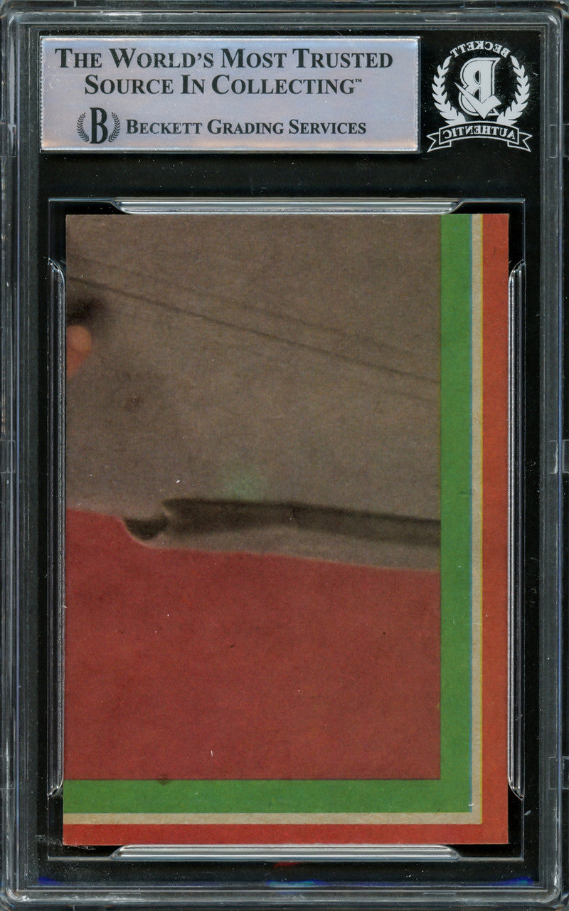 William Shatner Autographed 1979 Topps The Motion Picture Card #11 Star Trek Captain Kirk Beckett BAS #16580997