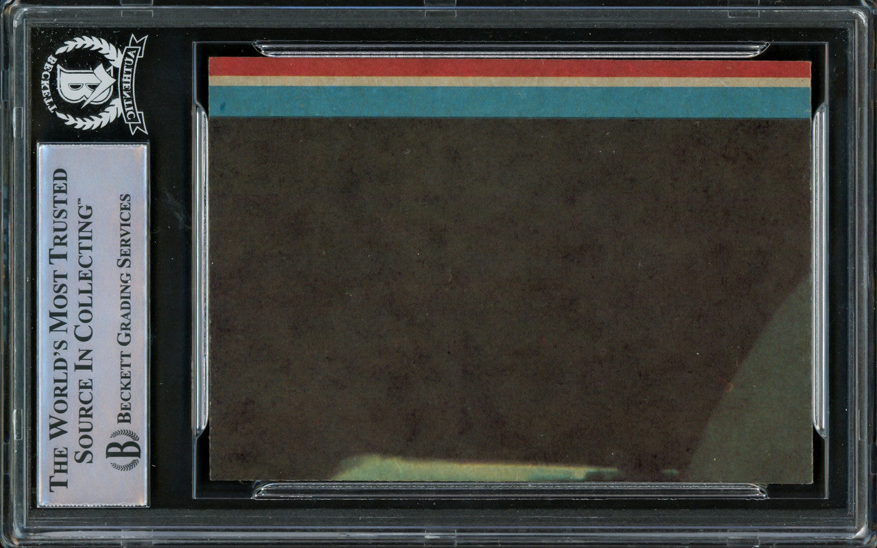 William Shatner Autographed 1979 Topps The Motion Picture Card #49 Star Trek Captain Kirk Beckett BAS #16581000