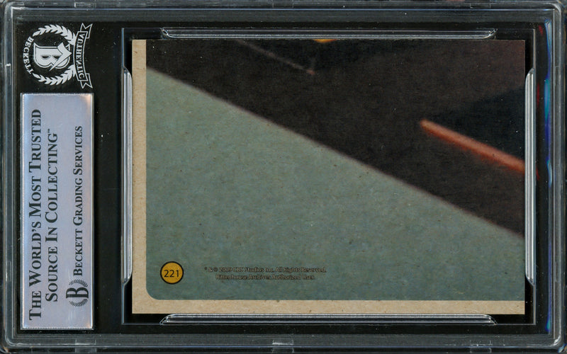 William Shatner Autographed 2009 Rittenhouse Card #224 Star Trek Captain Kirk The Original Series 40th Anniversary Beckett BAS #16581136