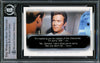 William Shatner Autographed 2010 Rittenhouse Quotable Card #1 Star Trek Captain Kirk Beckett BAS #16581154