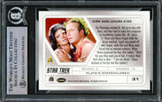 William Shatner Autographed 2017 Rittenhouse Card #31 Star Trek Captain Kirk The Original Series 50th Anniversary Beckett BAS #16581158