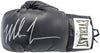 Mike Tyson Autographed Black Everlast Boxing Glove (Left Handed LH, Silver) JSA Stock #228078