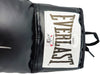 Mike Tyson Autographed Black Everlast Boxing Glove (Left Handed LH, Silver) JSA Stock #228078