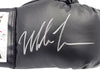 Mike Tyson Autographed Black Everlast Boxing Glove (Right Handed RH, Silver) JSA Stock #228079