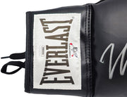 Mike Tyson Autographed Black Everlast Boxing Glove (Right Handed RH, Silver) JSA Stock #228079
