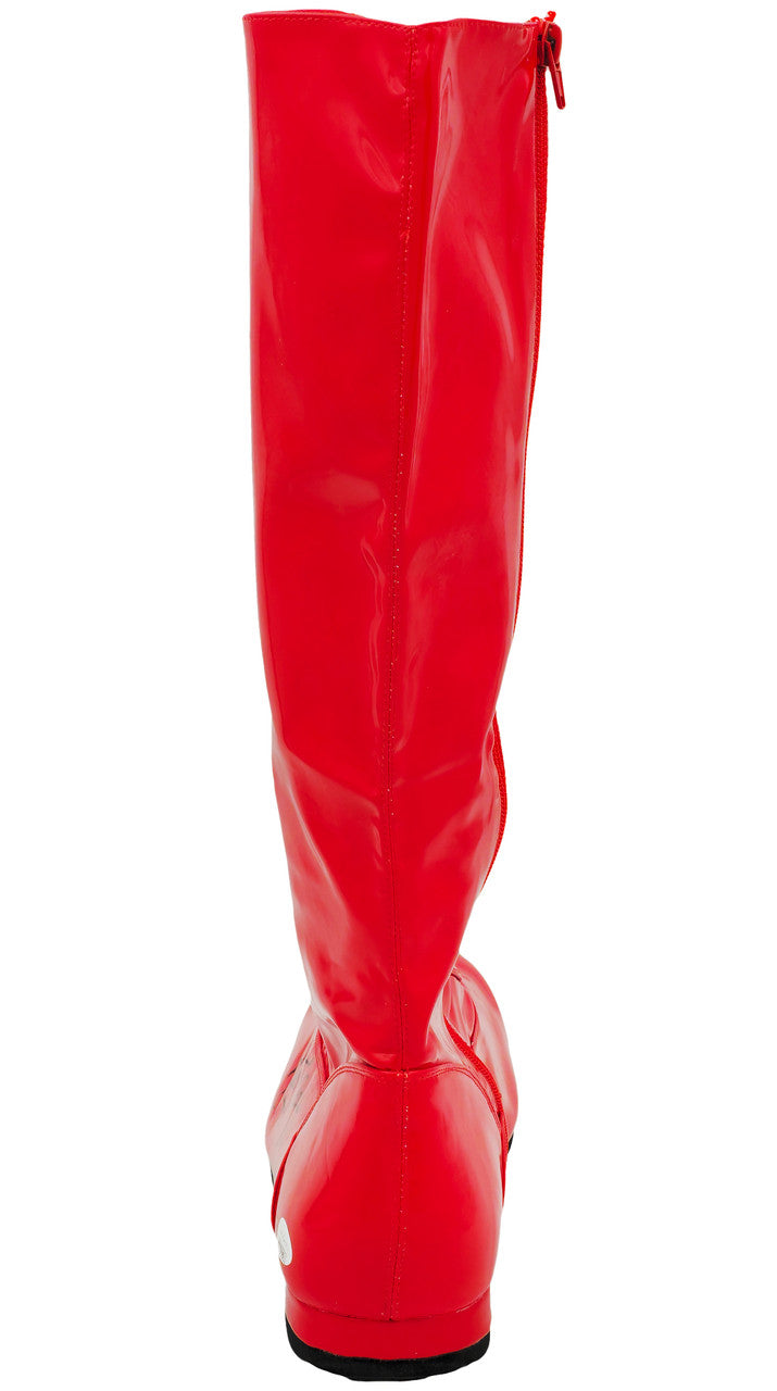 Ric Flair Autographed Red Left Footed Boot WWE "16x" JSA Stock #228118